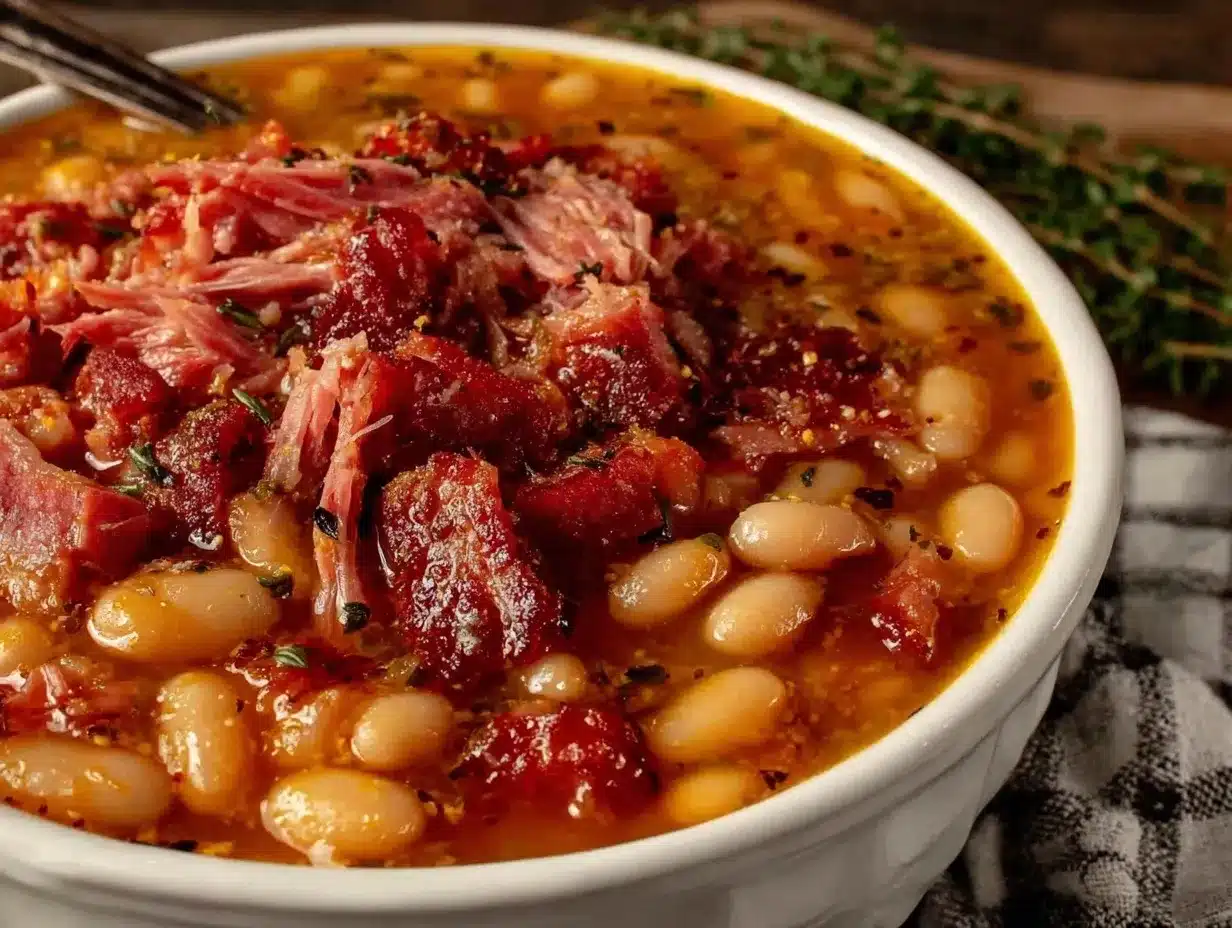 ham and bean soup preparation steps