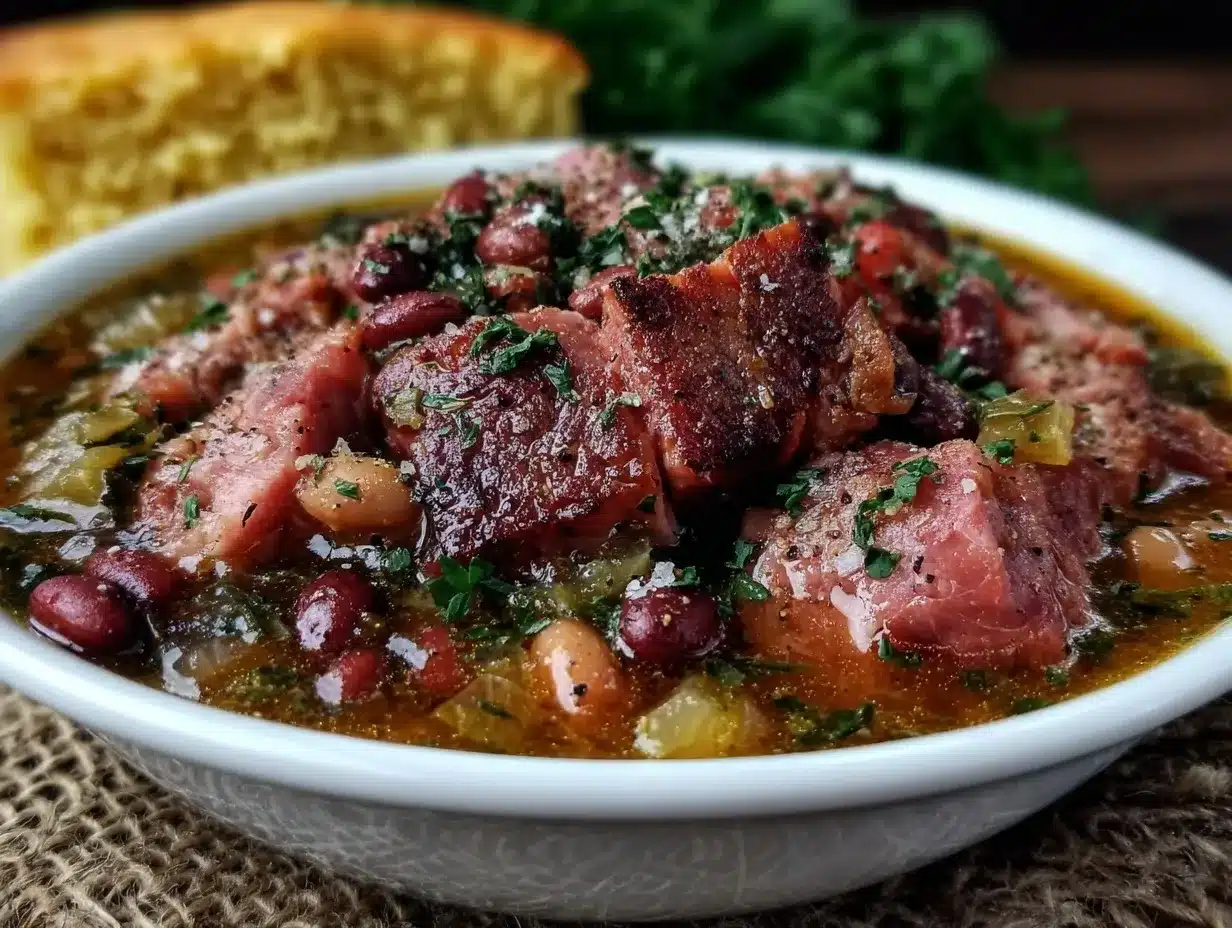 ham and bean soup preparation steps