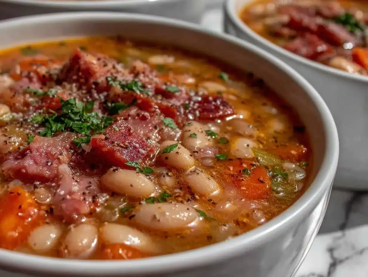 ham and bean soup preparation steps