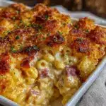 ham and cheese casserole - featured image