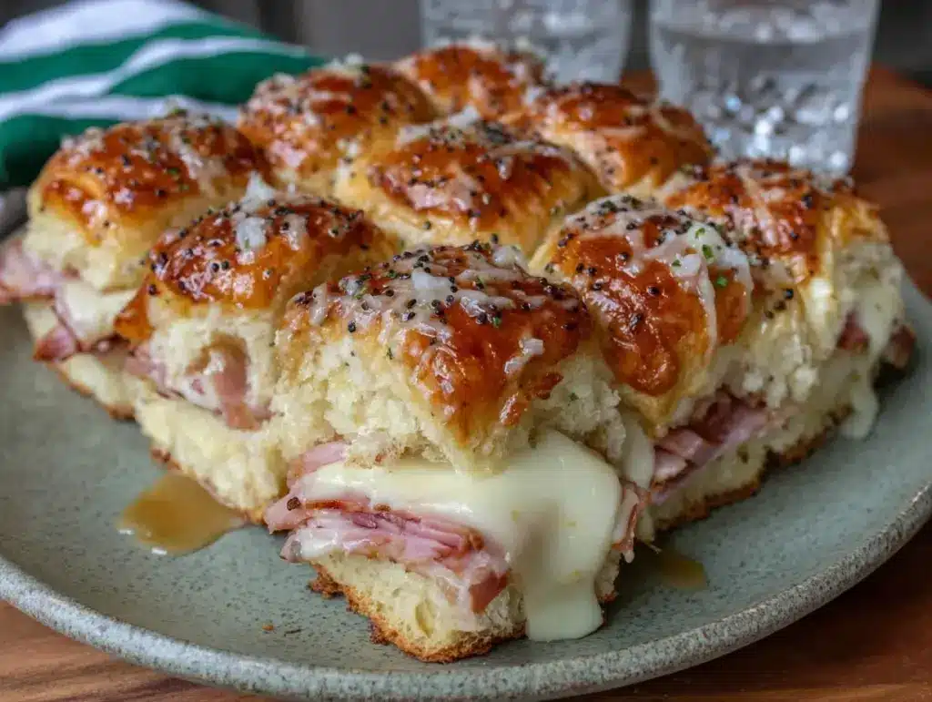 ham and cheese sliders - featured image