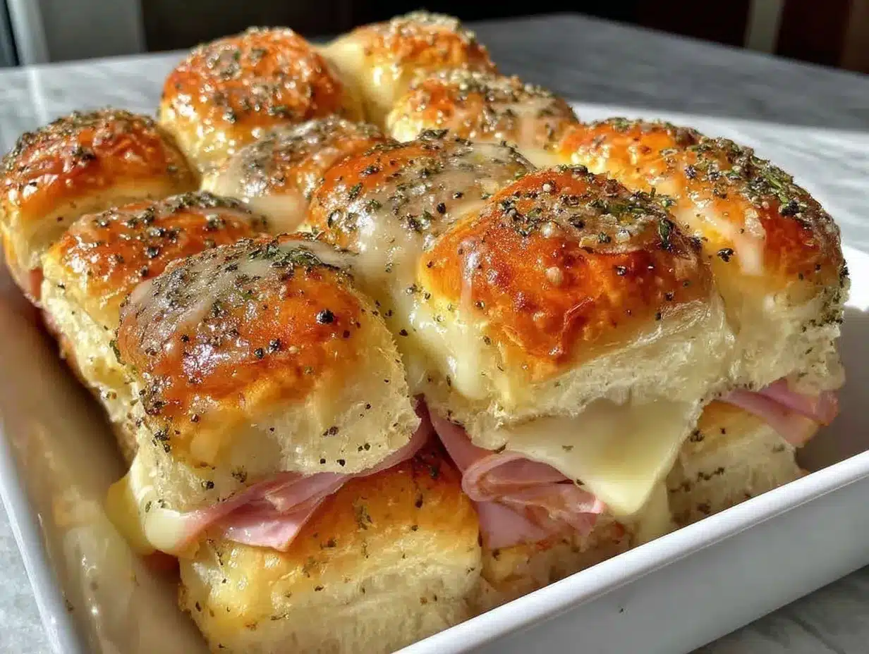 ham and cheese sliders preparation steps