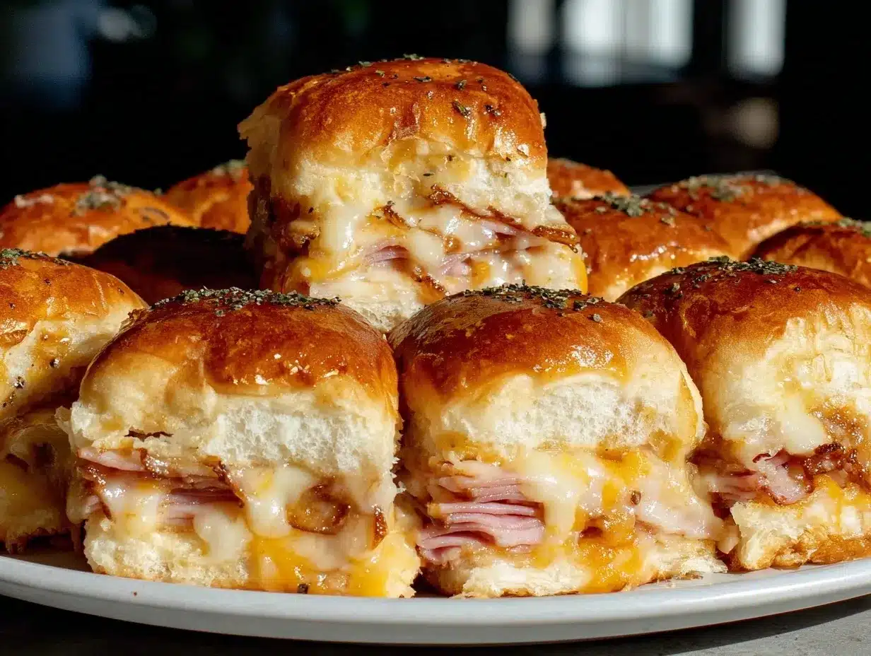 ham and cheese sliders preparation steps
