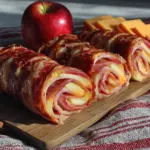 ham apple cheese wraps - featured image