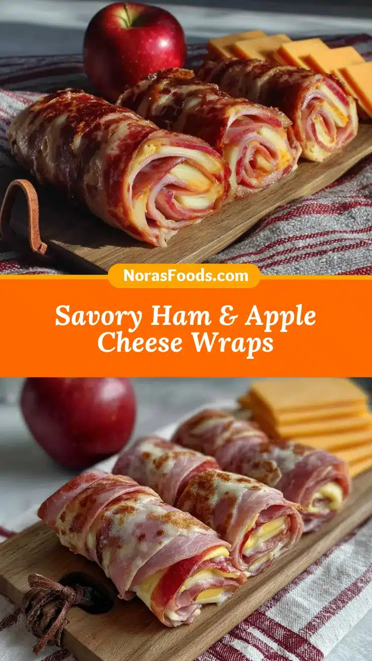 ham apple cheese wraps recipe