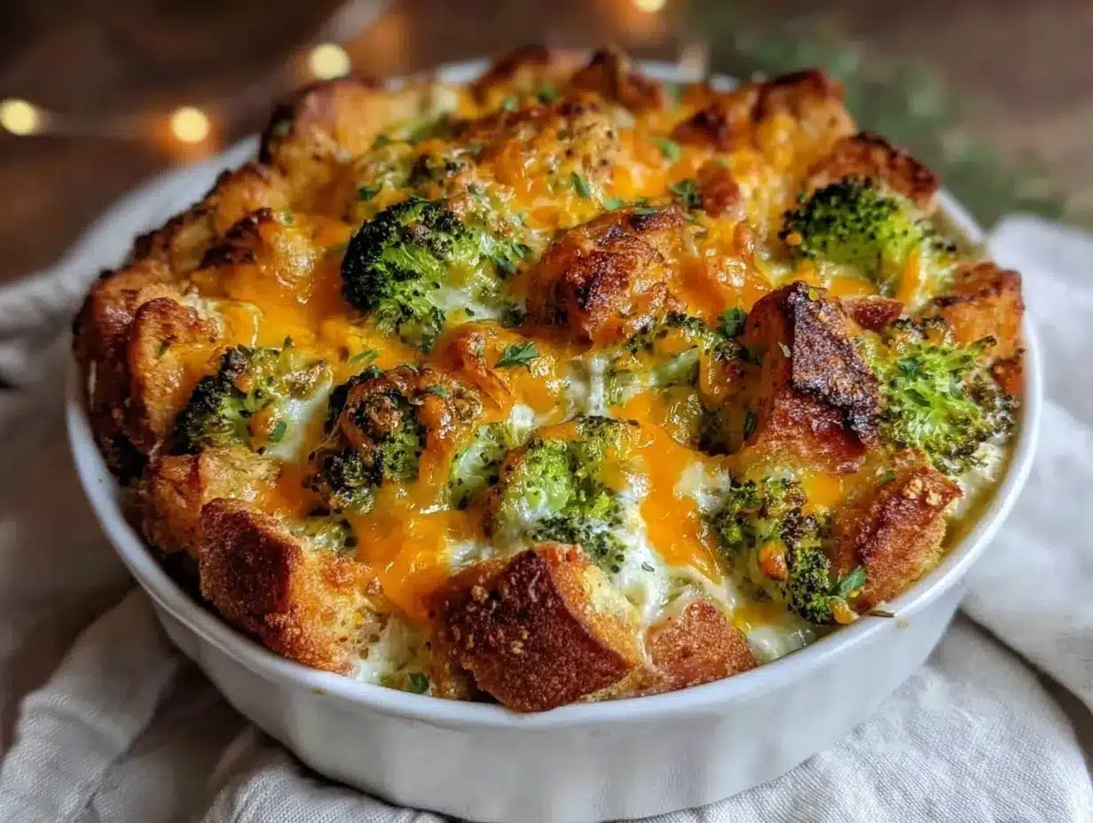 ham broccoli casserole preparation steps