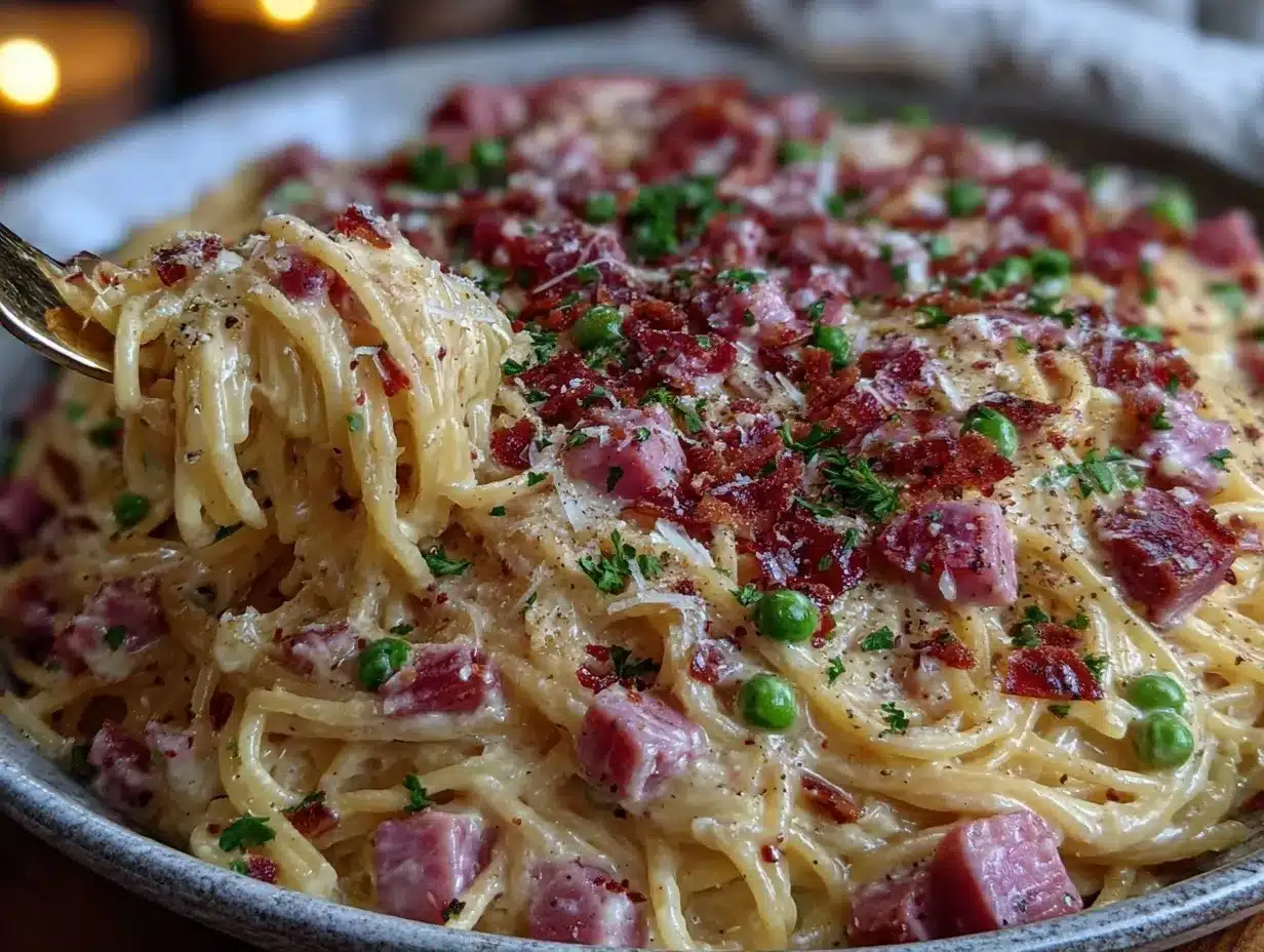 Ham Tetrazzini preparation steps