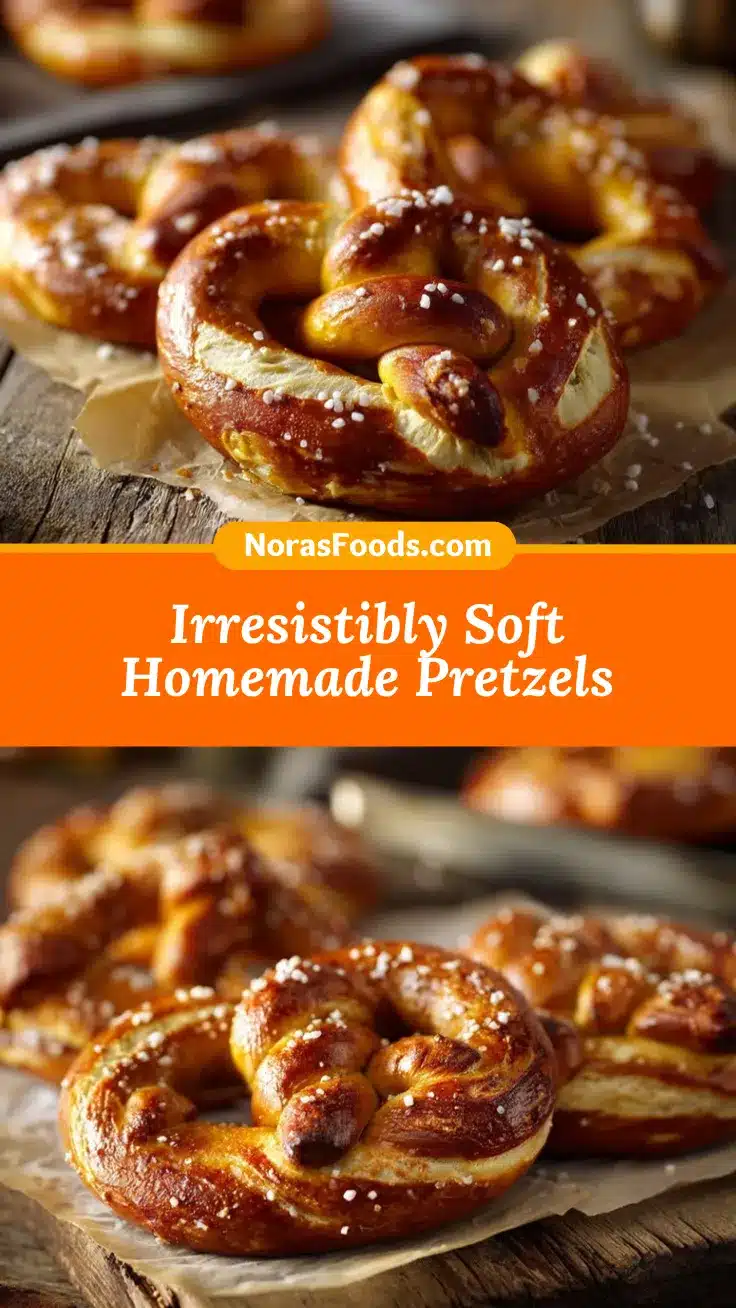 homemade soft pretzels recipe