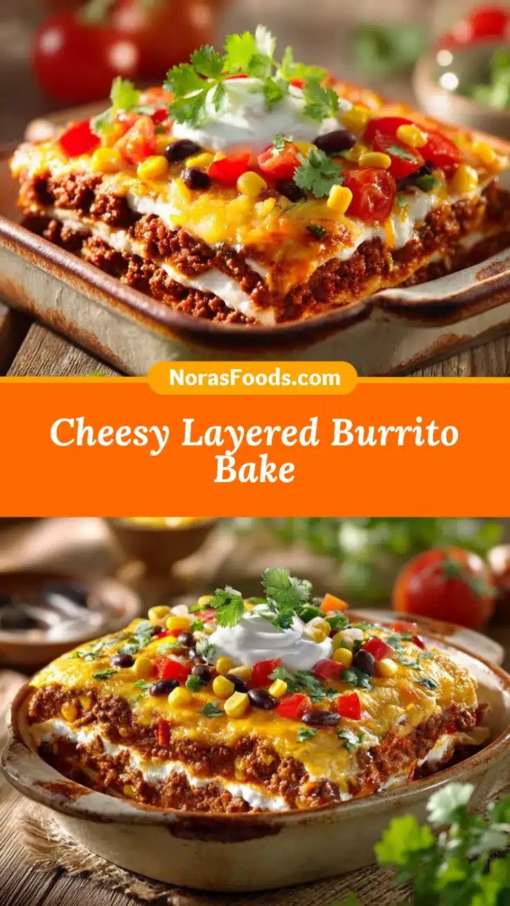 layered burrito casserole recipe