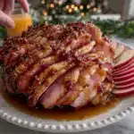 maple glazed ham - featured image