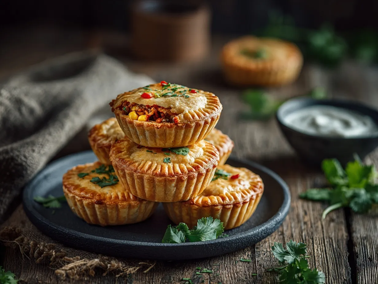 Mini Taco Pies preparation steps