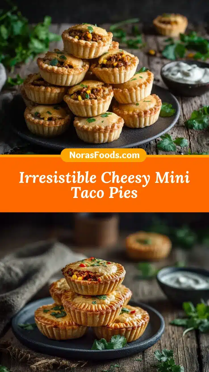 Mini Taco Pies recipe