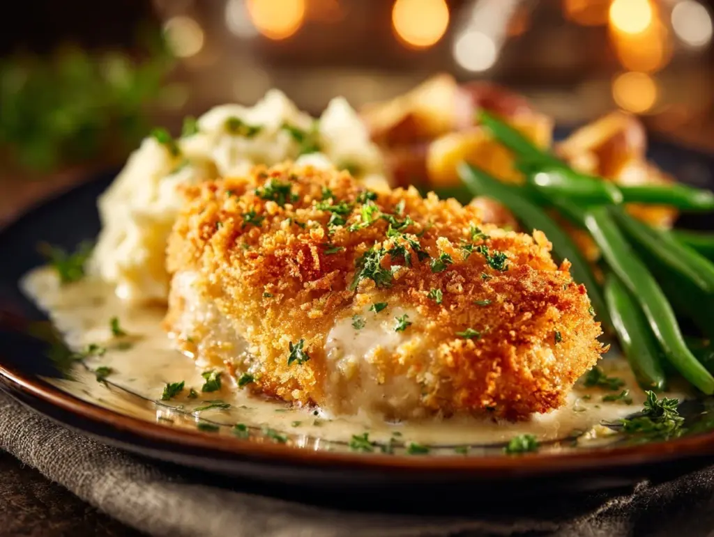 Parmesan crusted chicken - featured image