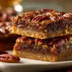 pecan pie bars - featured image