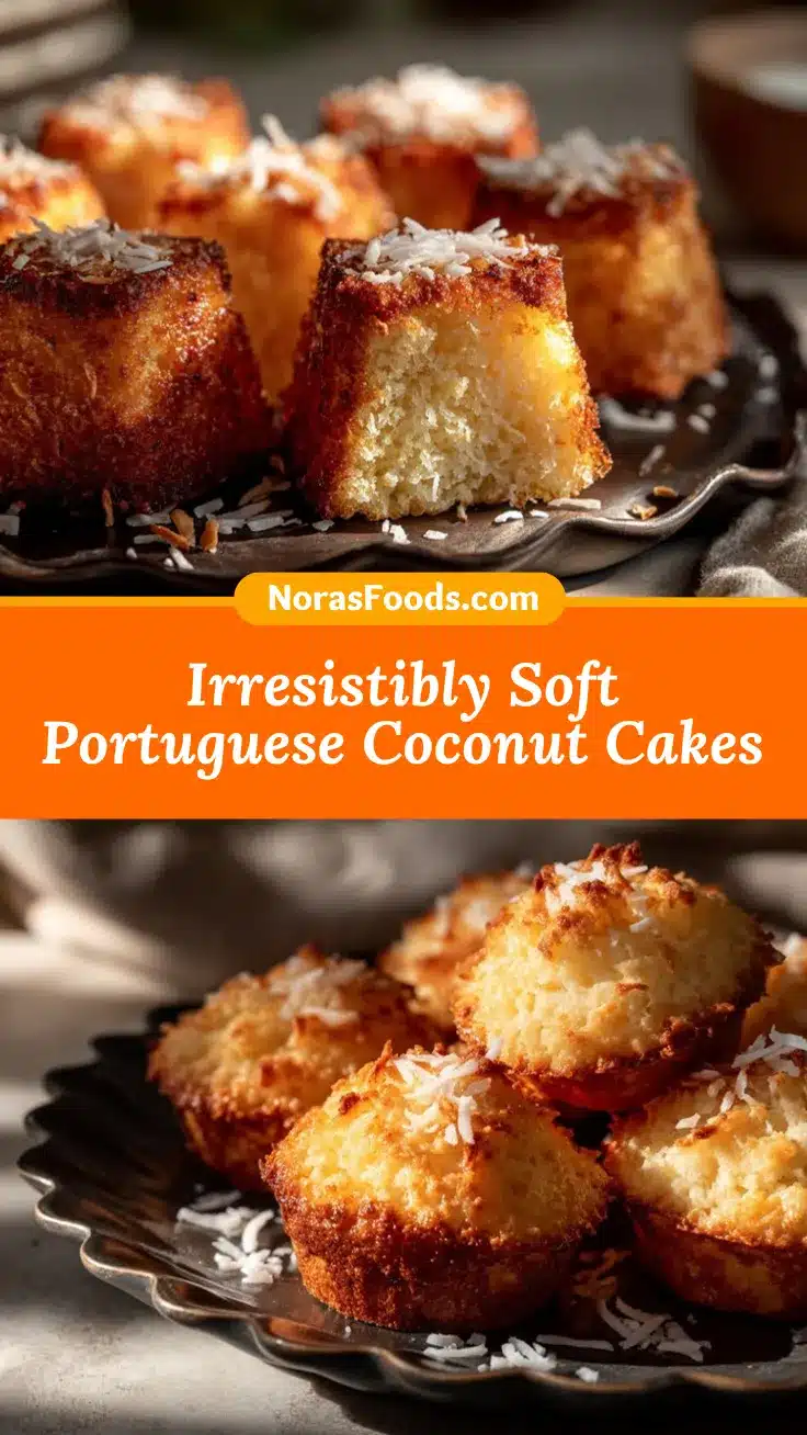 Portuguese coconut cakes recipe