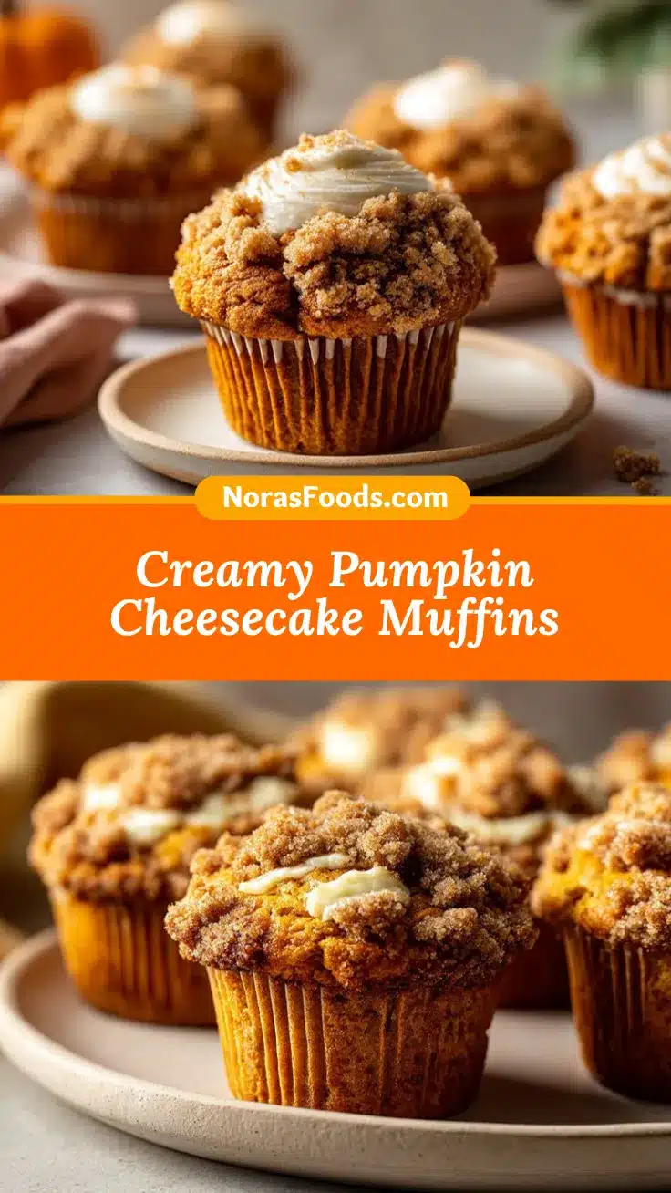 Pumpkin Cheesecake Muffins recipe
