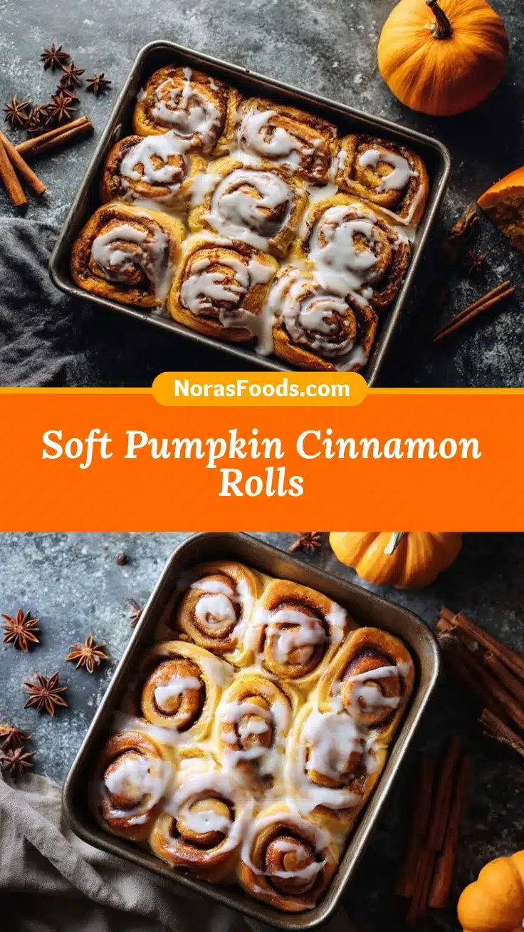 Pumpkin Cinnamon Rolls recipe