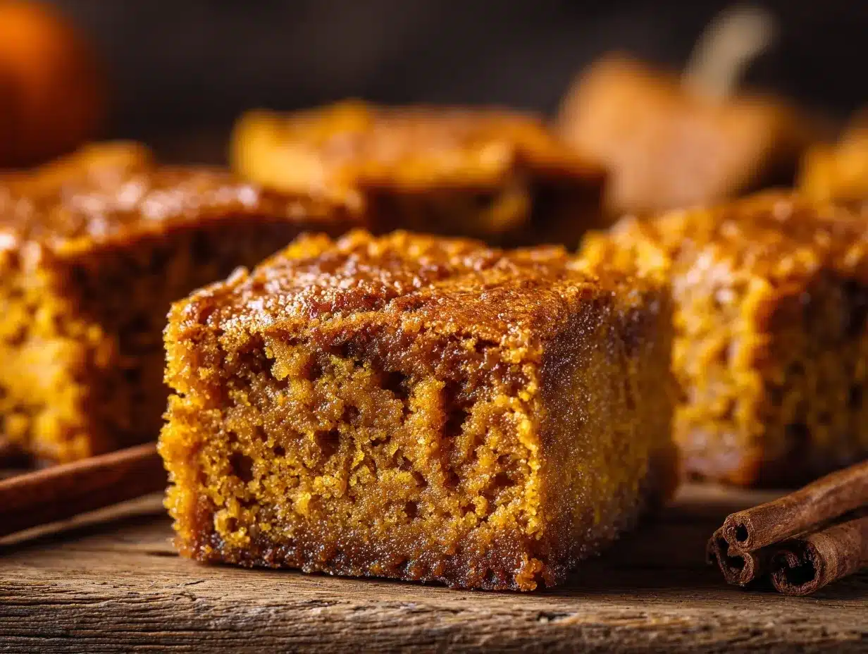 Pumpkin Maple Blondies preparation steps