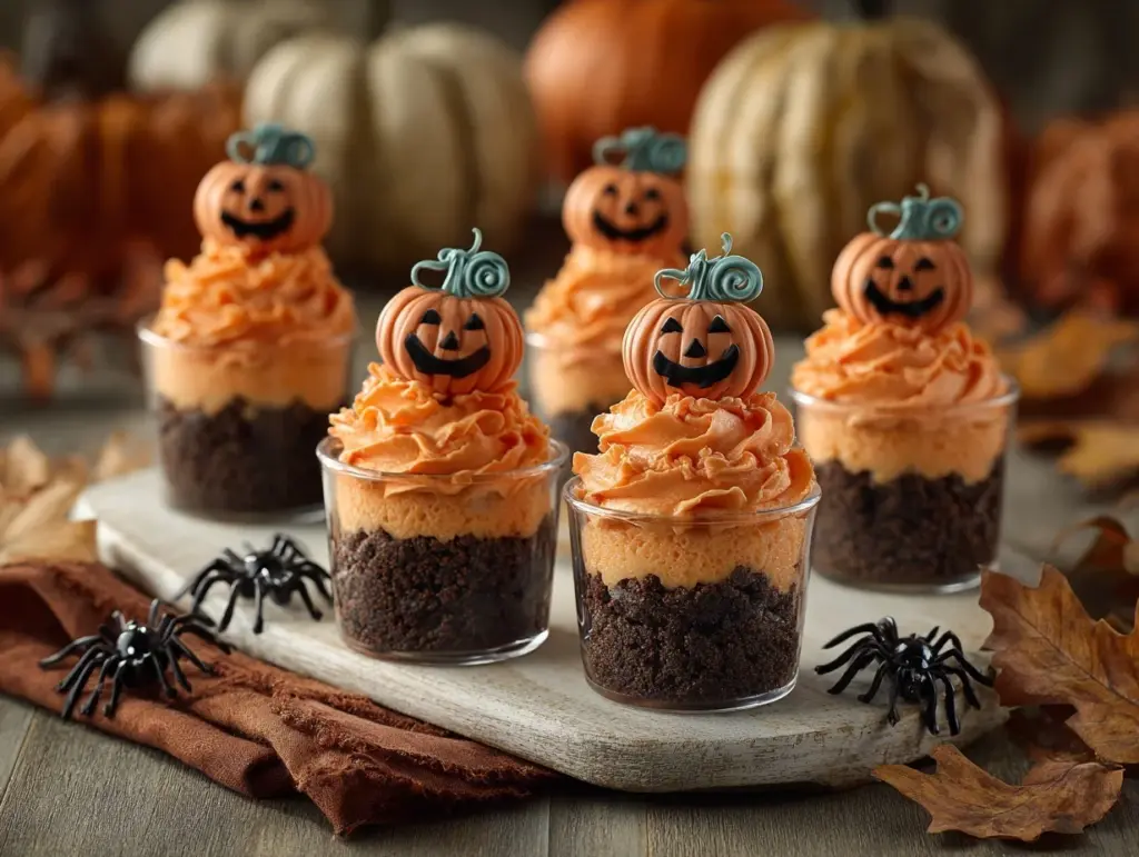 Pumpkin Patch Dirt Cups - featured image