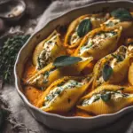 Pumpkin Ricotta Stuffed Shells - featured image