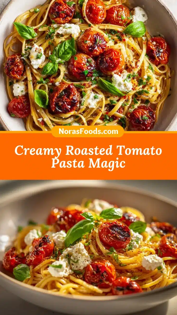 roasted tomato pasta recipe