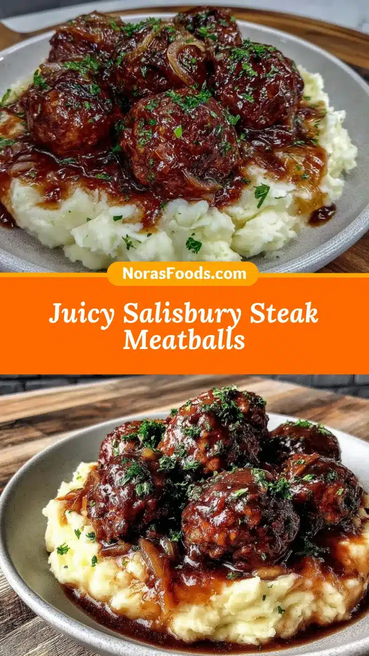 Salisbury steak meatballs recipe