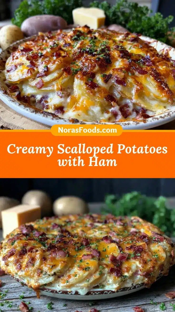 scalloped potatoes and ham recipe