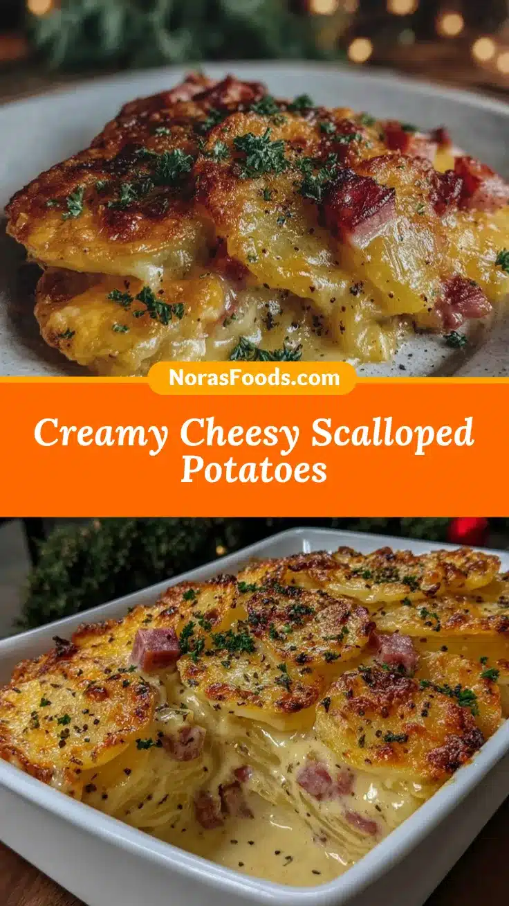 scalloped potatoes and ham recipe