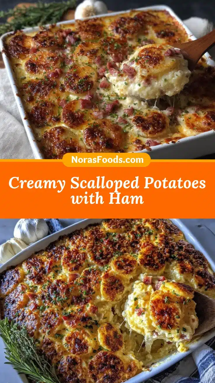 scalloped potatoes and ham recipe