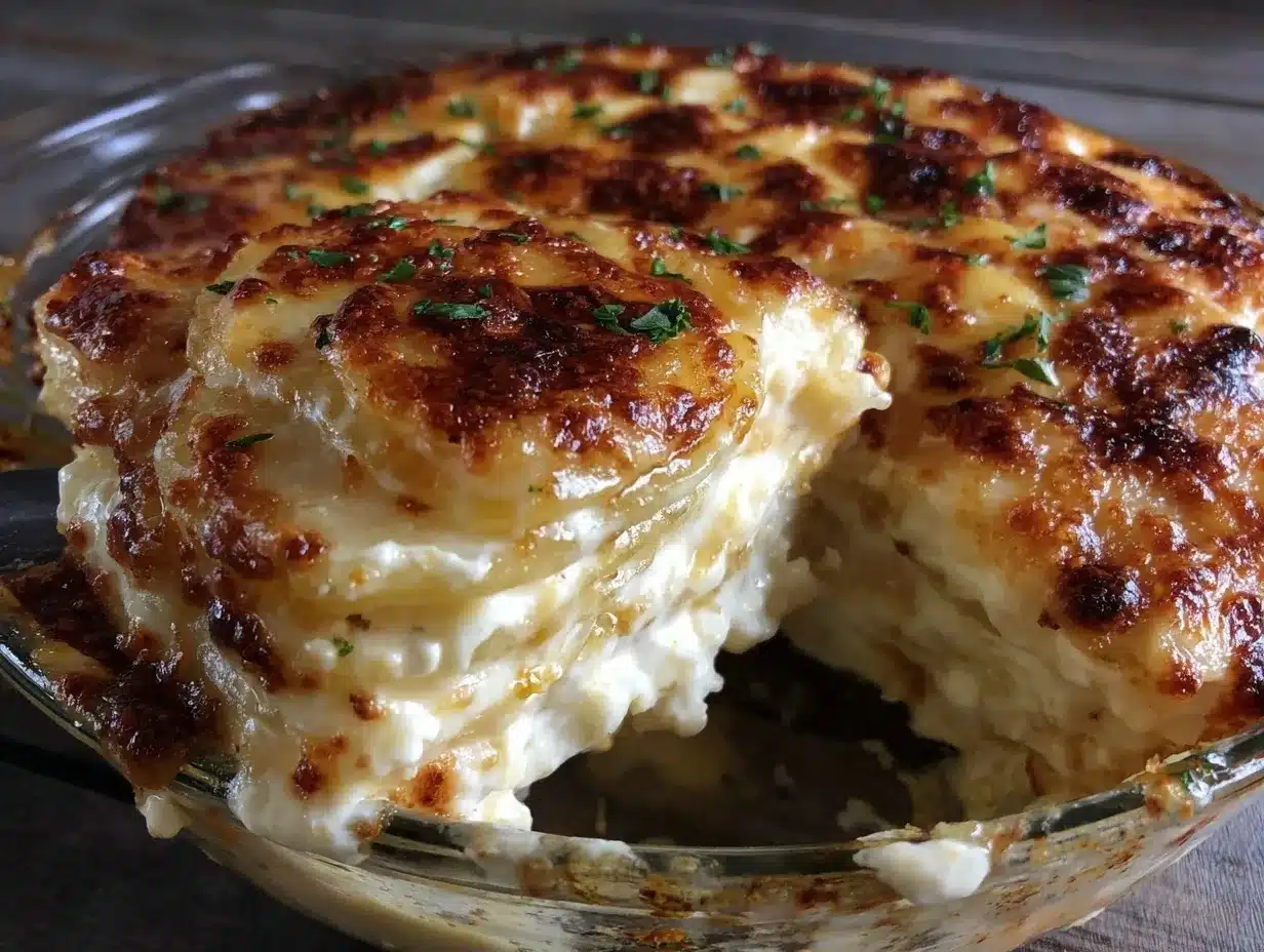 scalloped potatoes recipe preparation steps