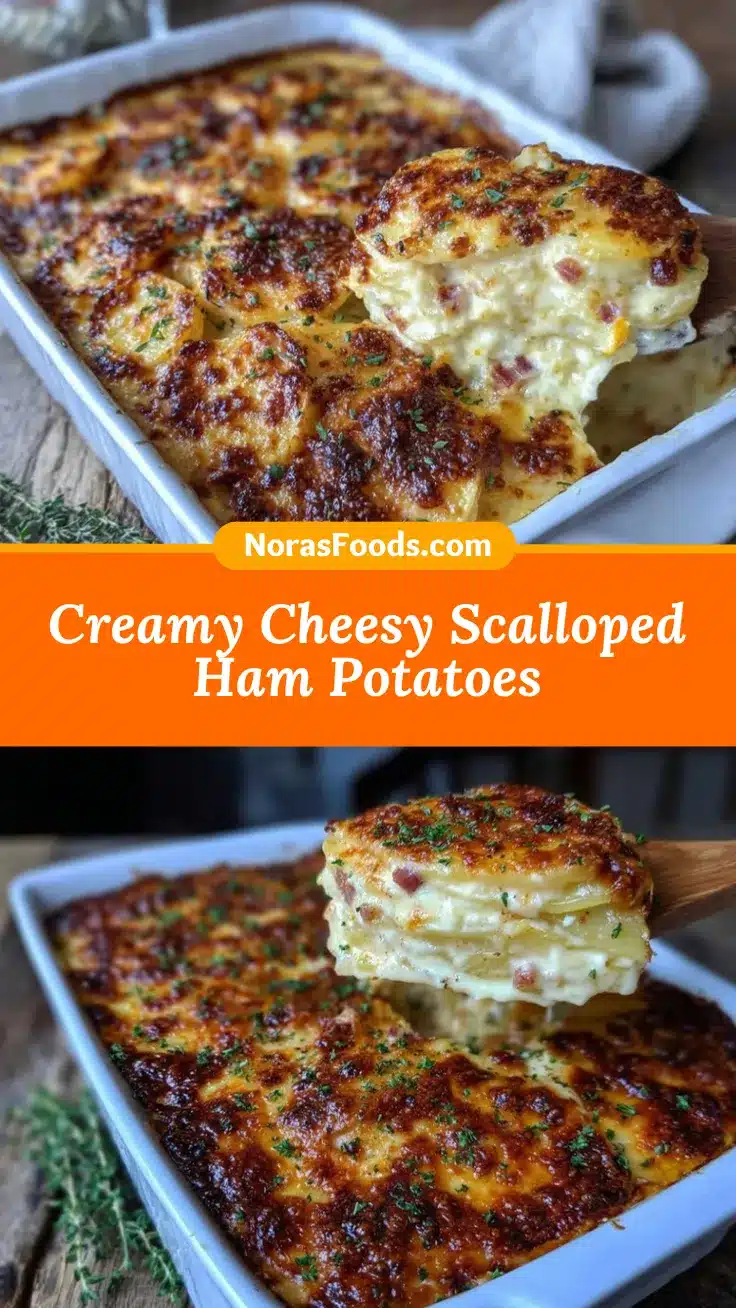 scalloped potatoes with ham recipe