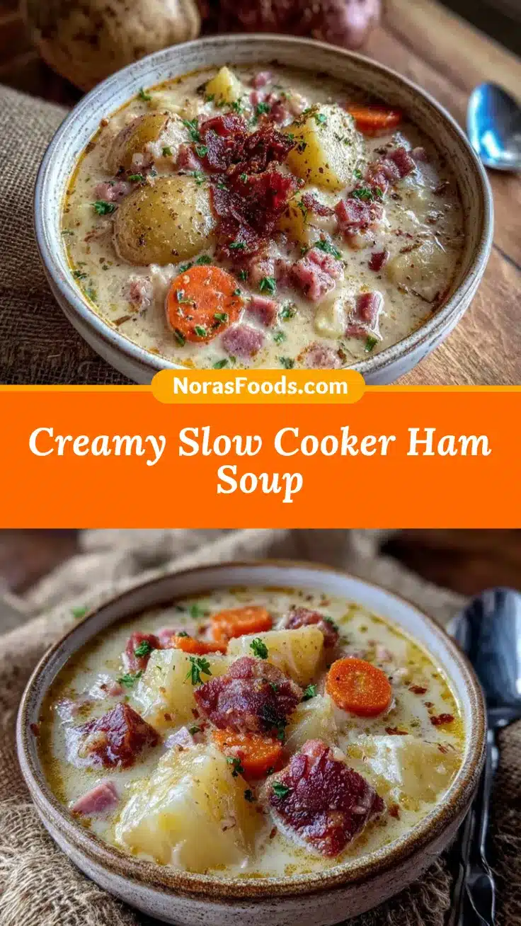 slow cooker ham and potato soup recipe