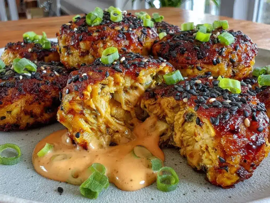 spicy tuna cakes - featured image