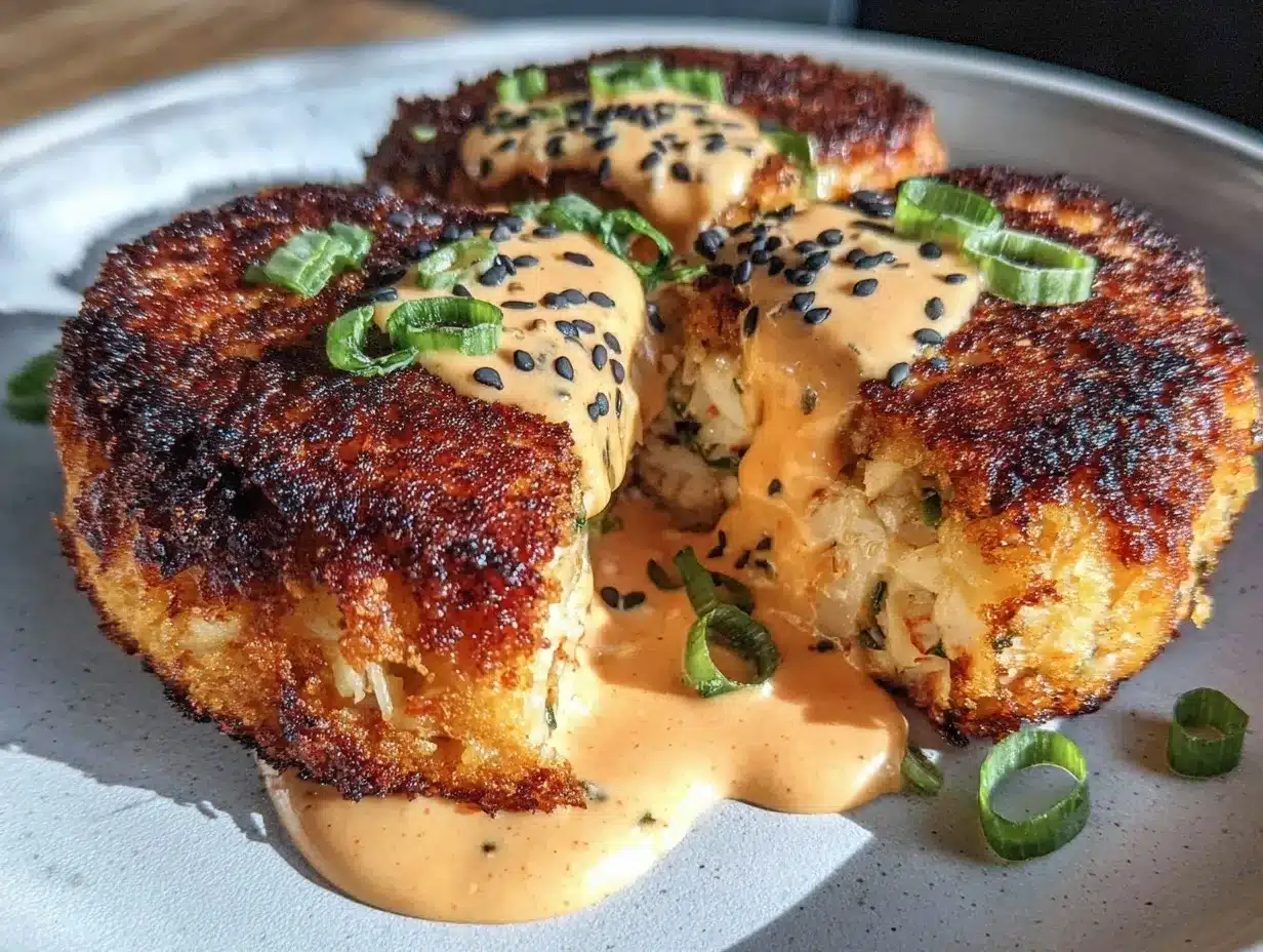 spicy tuna cakes preparation steps