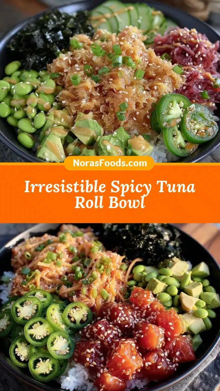 Spicy Tuna Roll Bowl recipe