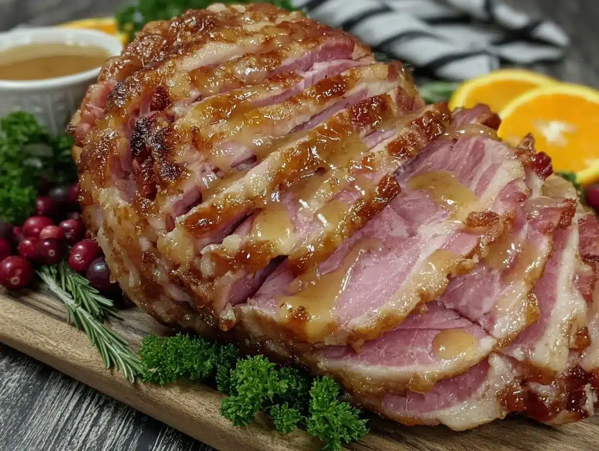spiral ham with brown sugar glaze preparation steps