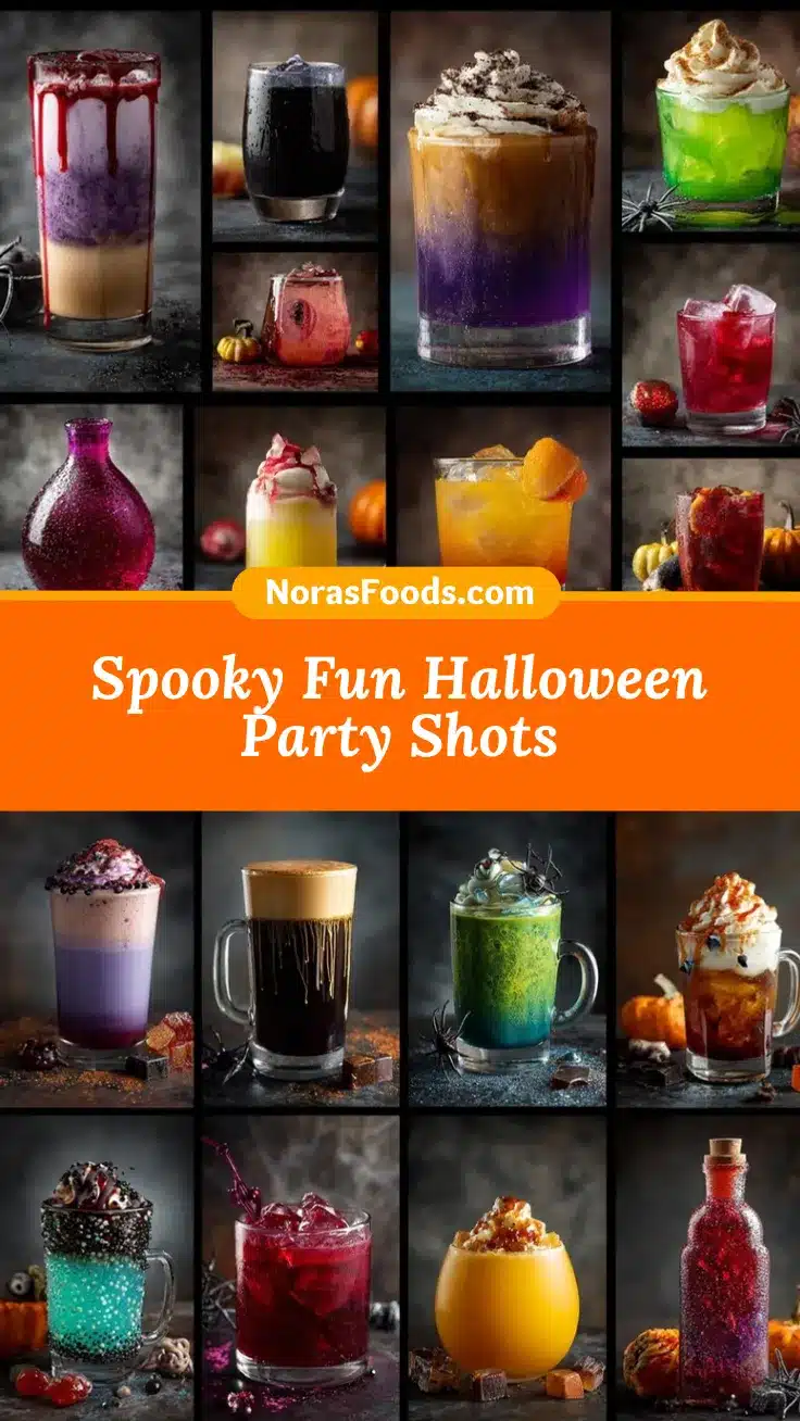 spooky Halloween shots recipe
