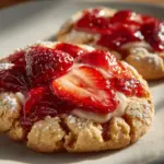 Strawberry Cheesecake Cookies - featured image