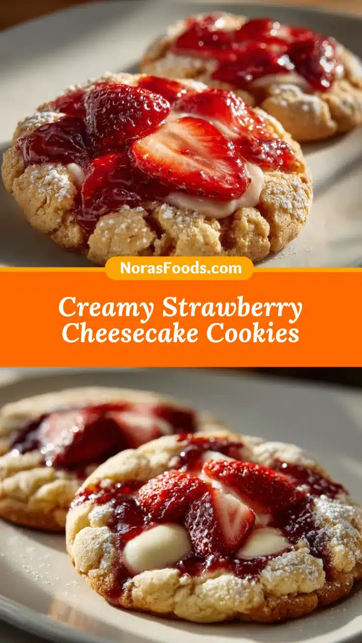 Strawberry Cheesecake Cookies recipe