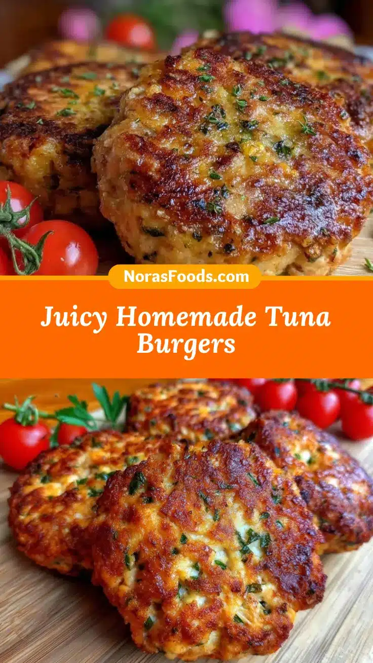 tuna burgers recipe