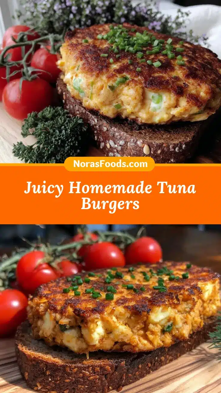 tuna burgers recipe