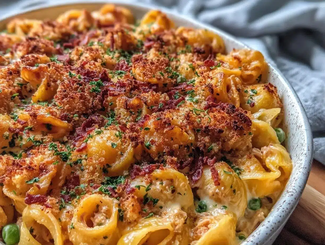 tuna casserole recipe preparation steps