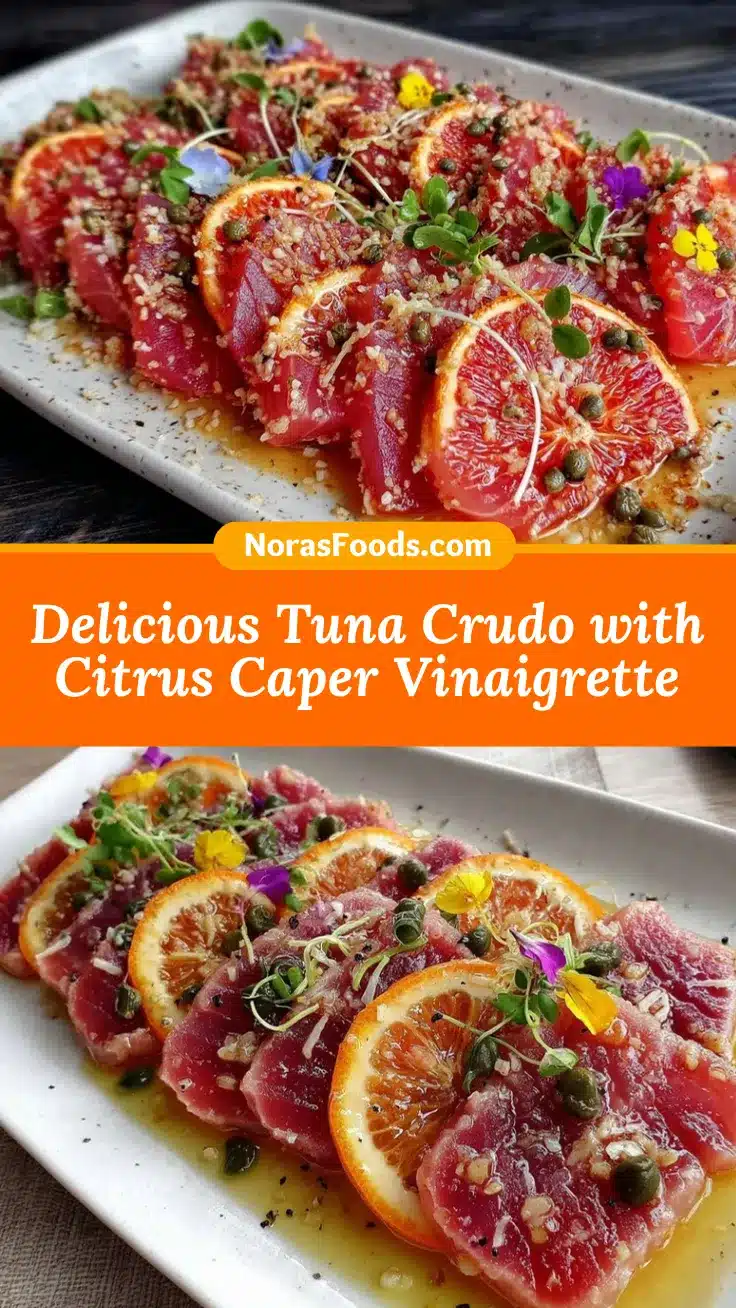 tuna crudo recipe