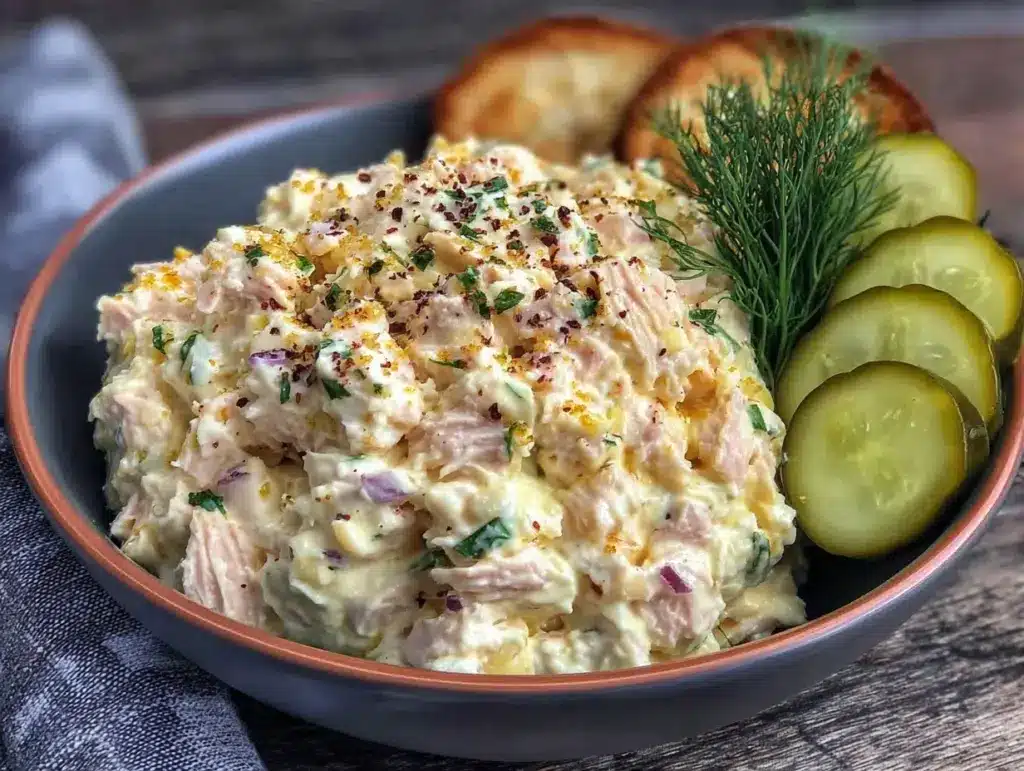 tuna egg salad - featured image