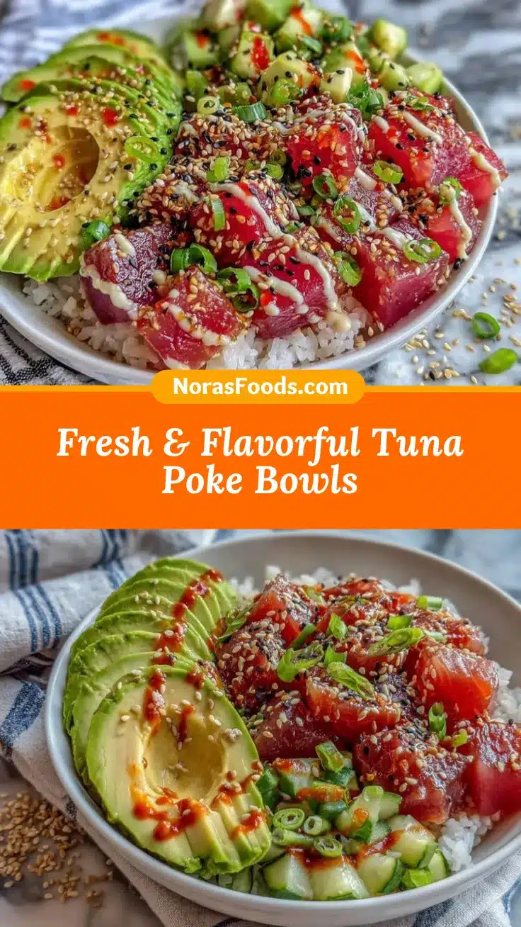 tuna poke bowls recipe