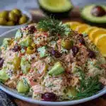 tuna salad with Greek yogurt and avocado - featured image