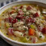 white bean and ham soup - featured image