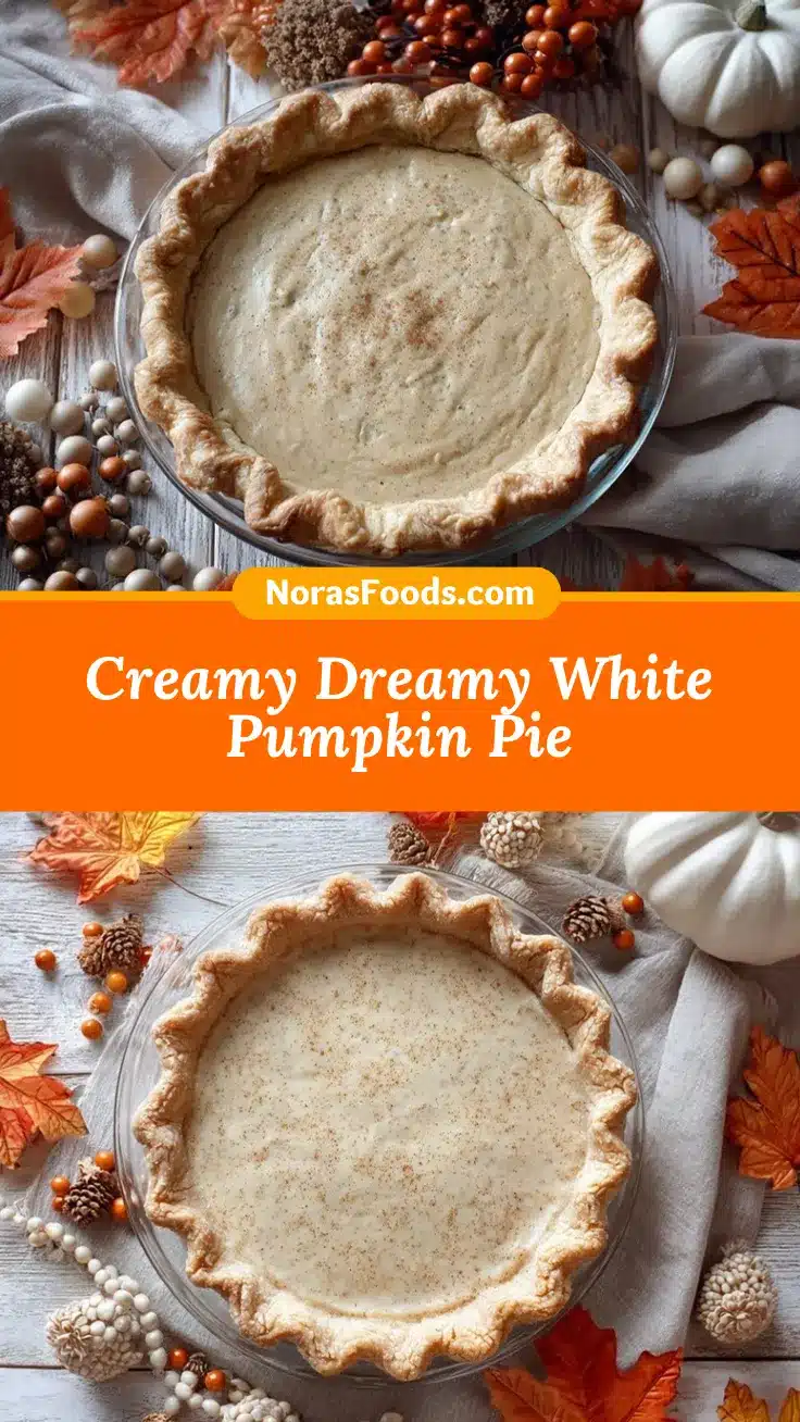 white pumpkin pie recipe