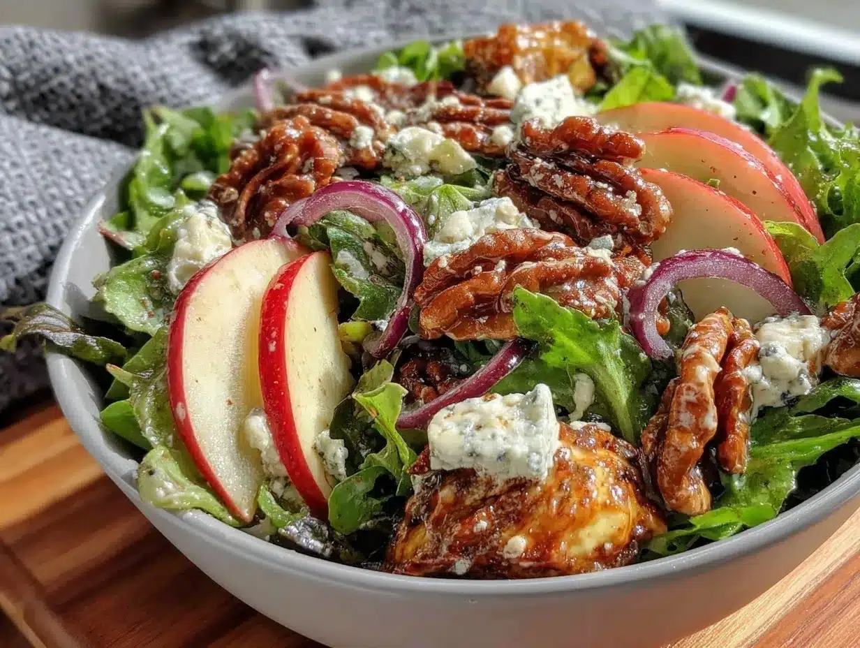 apple arugula salad preparation steps