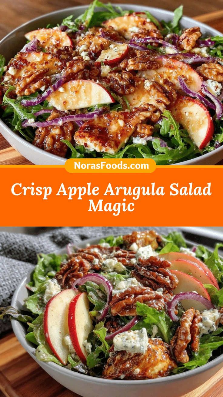 apple arugula salad recipe